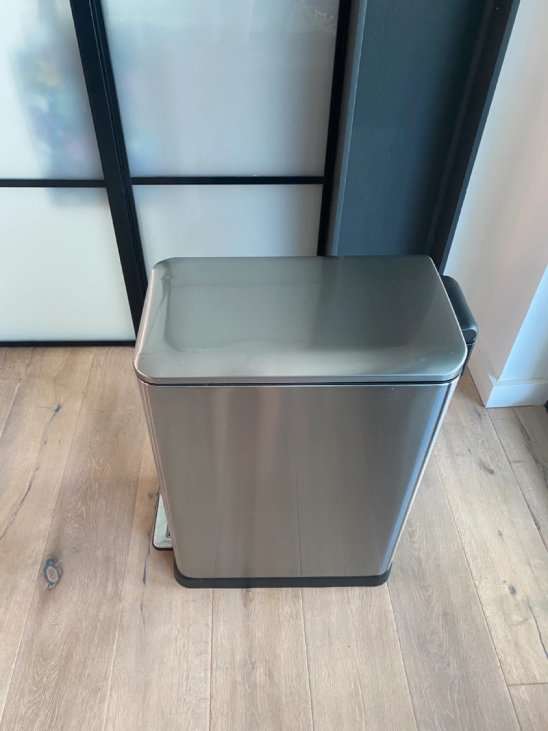 Home Zone Rectangular Step Trash Can - photo 3