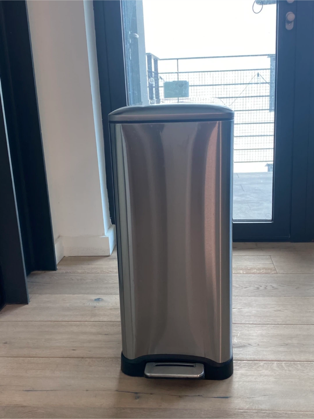 Home Zone Rectangular Step Trash Can - photo 4