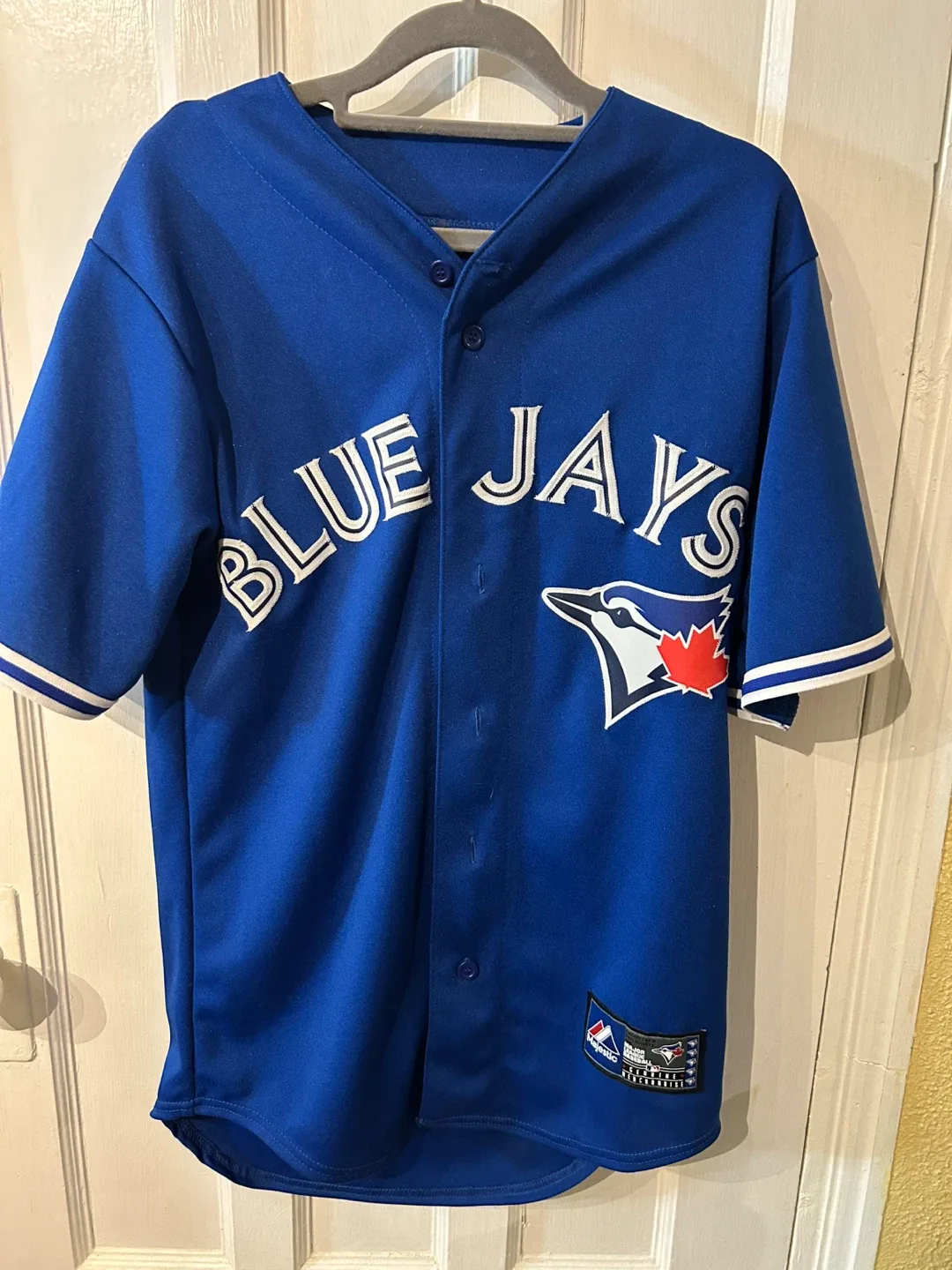 Toronto Blue Jays Majestic Baseball Jersey size small