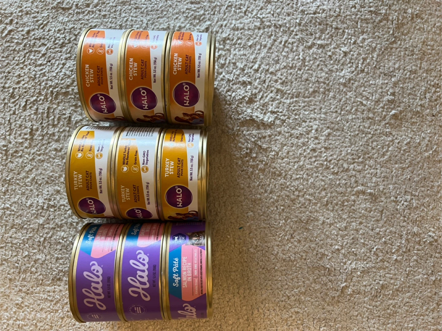 Halo Adult Cat Food Variety