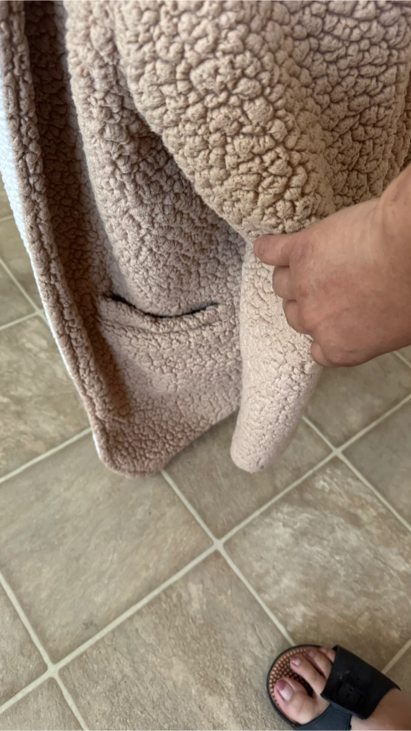 Tan Sherpa Hoodie - photo 3