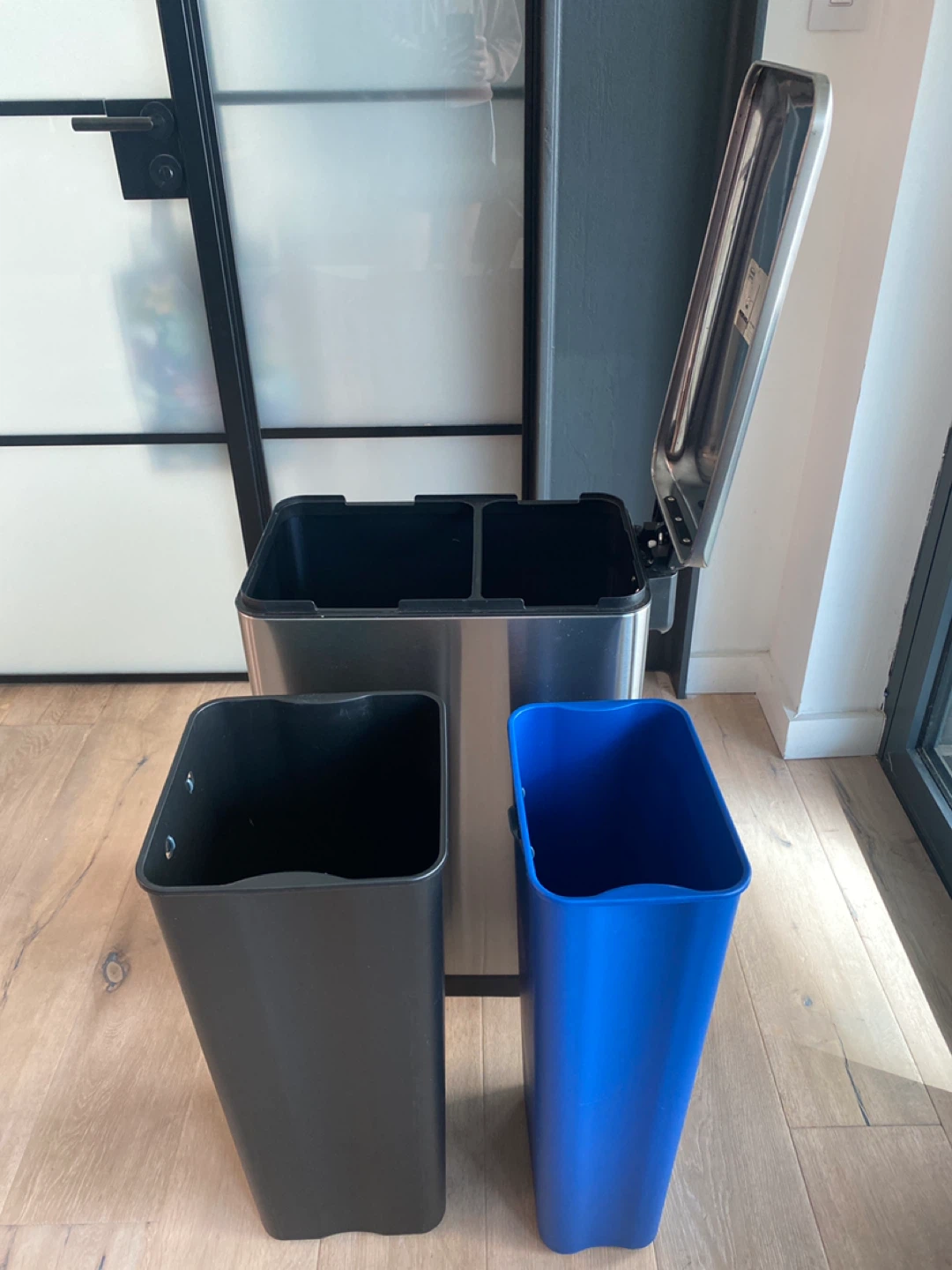 Home Zone Rectangular Step Trash Can - photo 5