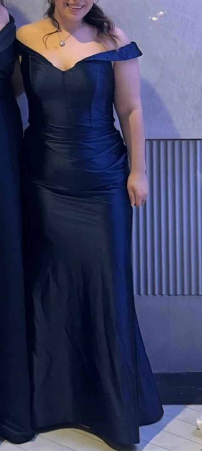 David's Bridal Off-the-Shoulder Gown - photo 2