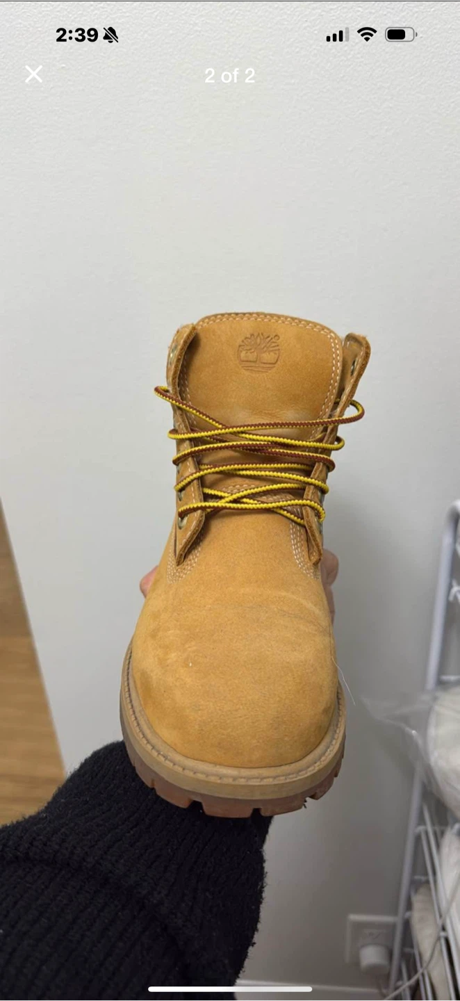 Timberland 6-Inch Premium Waterproof Boots, Size 7