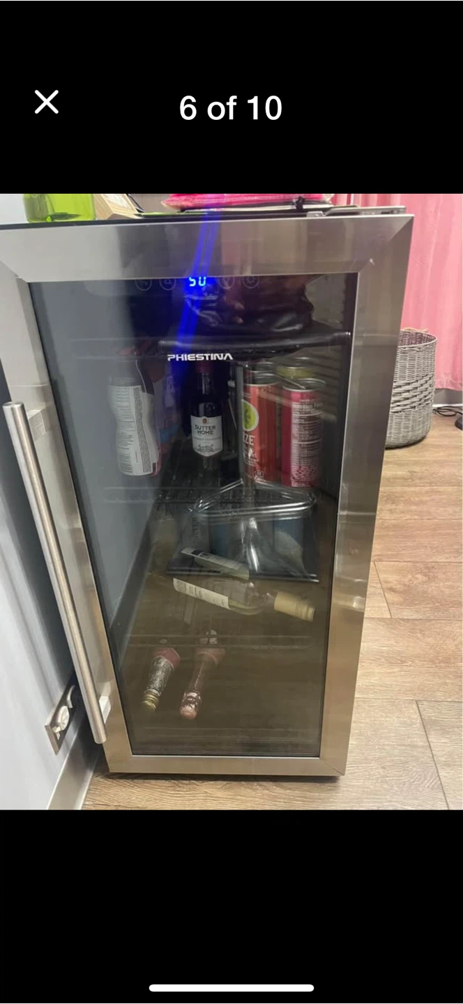 Phiestina Beverage Refrigerator