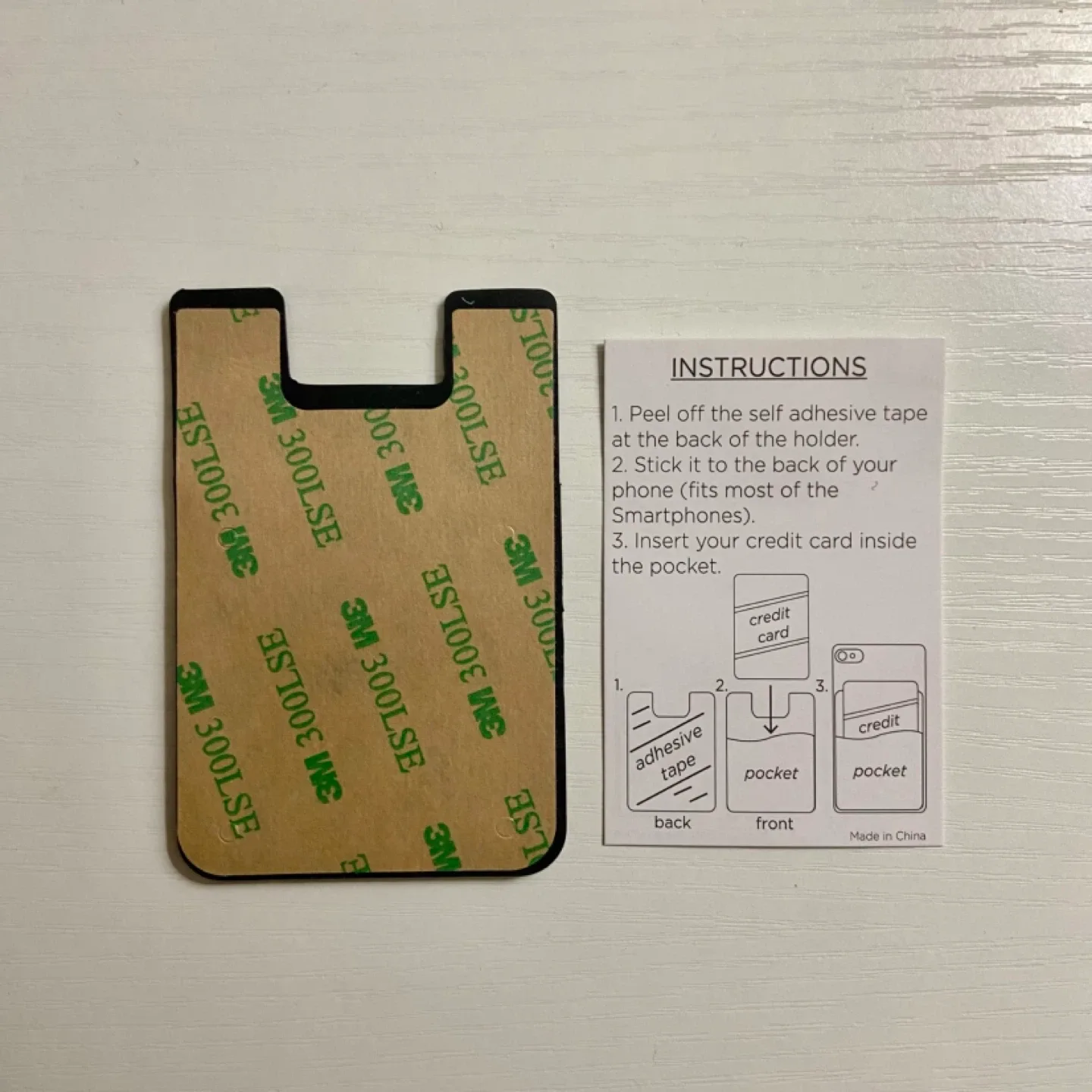 Stick-on Phone Wallet; Free w/ Purchase image indicator(2)
