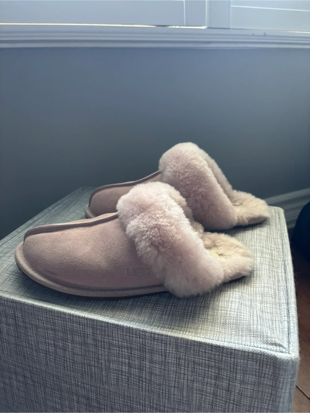 UGG Pink Scuffette II Slippers
