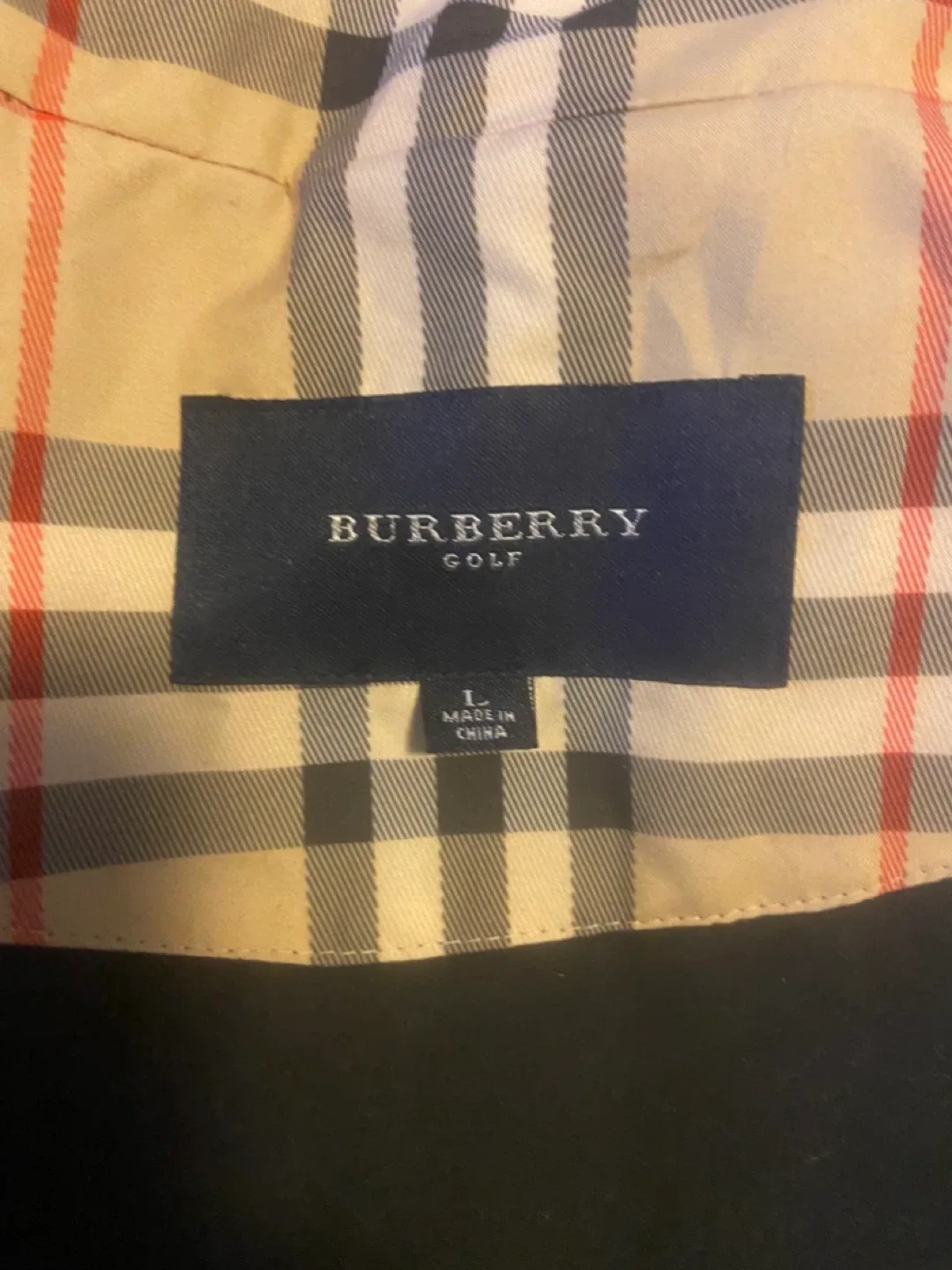 Authentic Burberry Golf Vest - Size L image indicator(4)