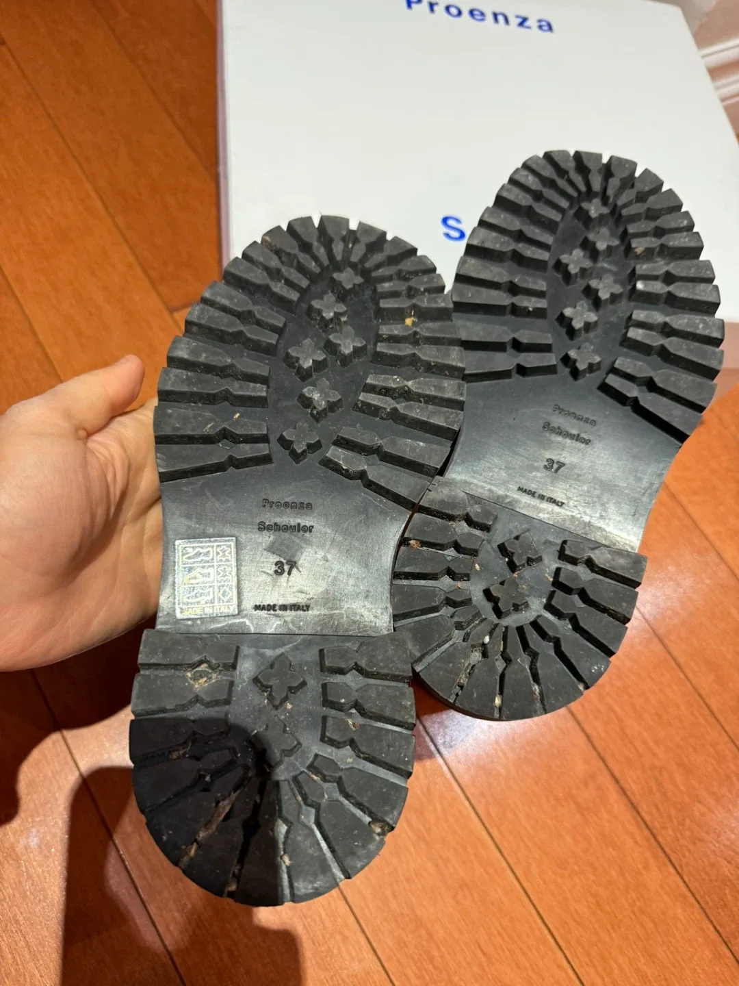 Proenza Schouler Brown Leather Ankle Boots - Size 37 image indicator(4)