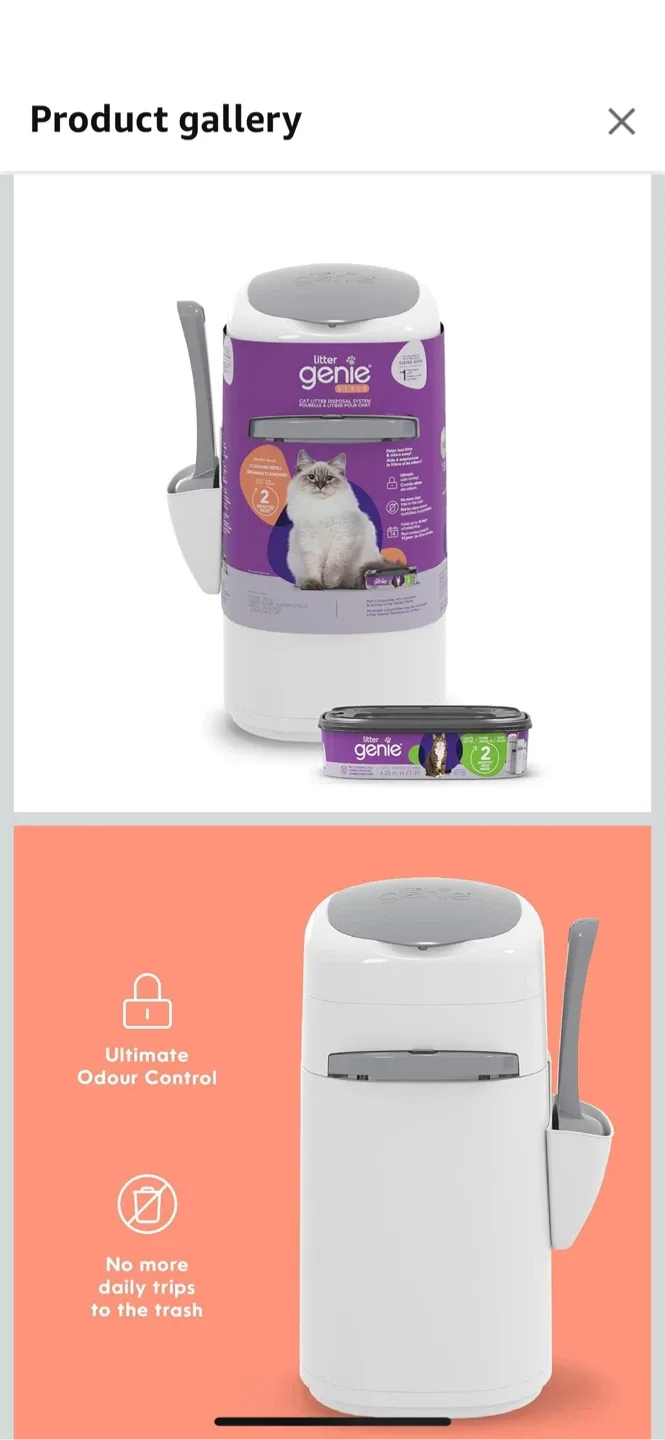 New Litter Genie Cat Litter Disposal System thumbnail