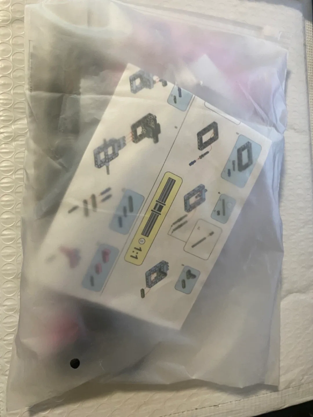 Pink Building Block Sports Car Building Set image indicator(2)