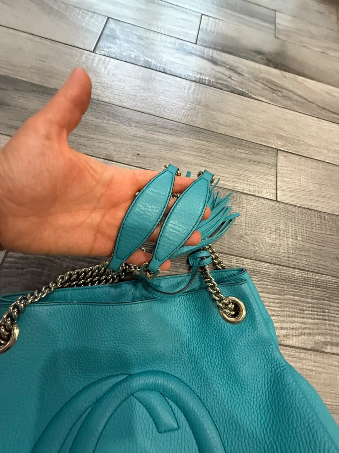 Gucci Soho Disco Bag - Turquoise image indicator(4)