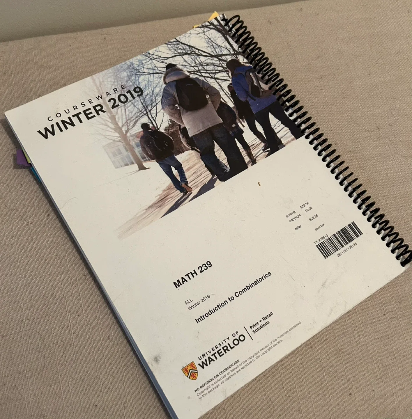 Assorted Uwaterloo Math Textbooks & Course Notes image indicator(5)