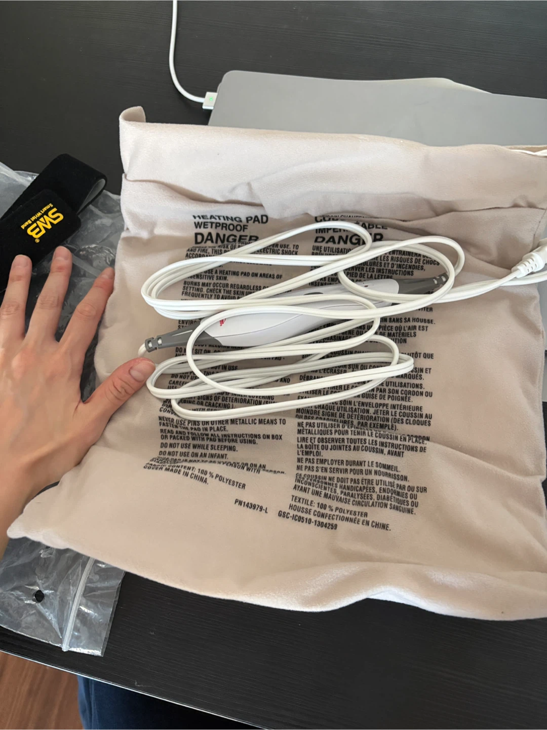 Sunbeam Moist & Dry Electric Heating Pad - photo 3