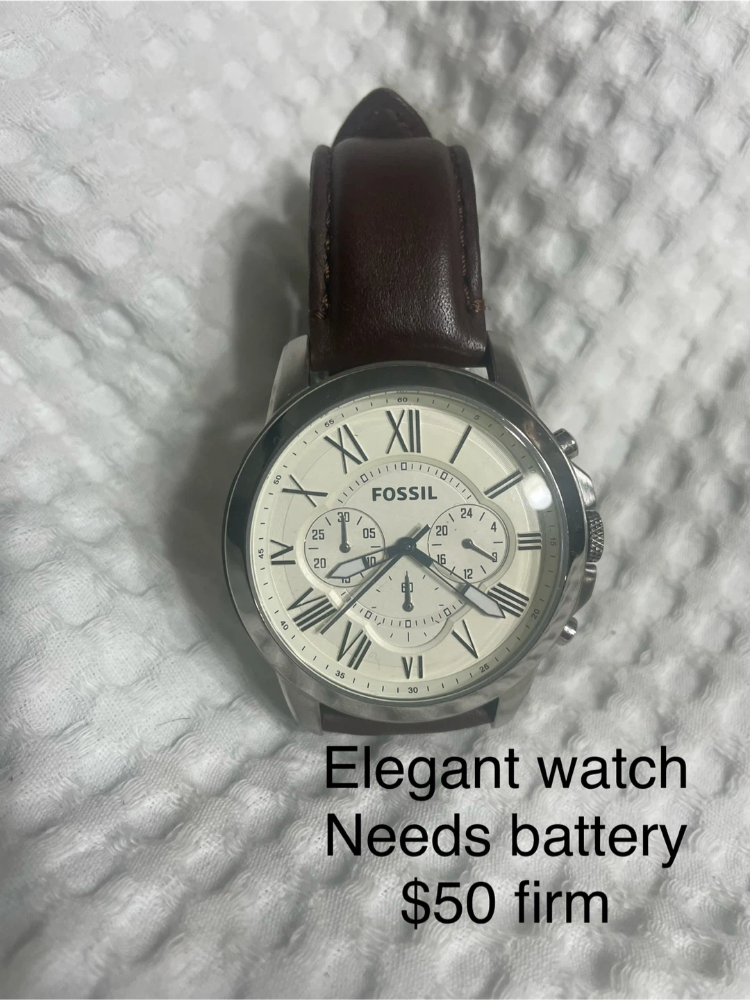 Fossil Watch - Needs Battery