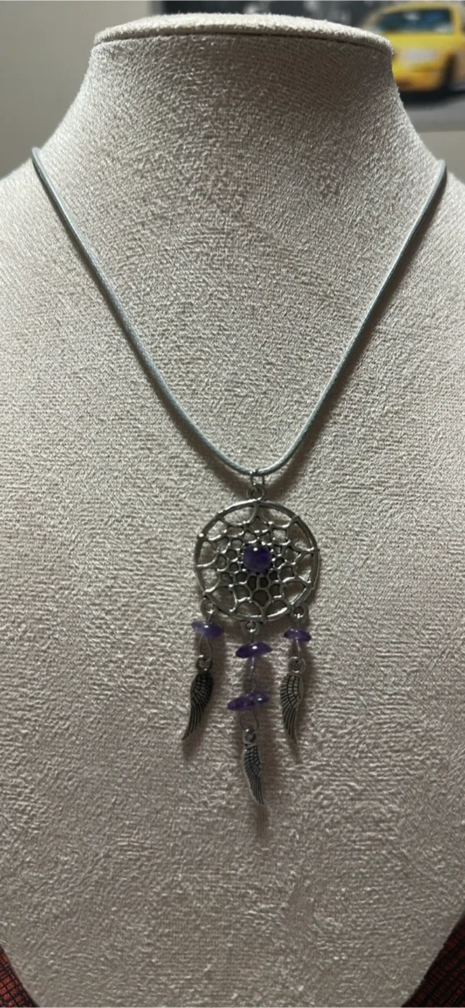 Dreamcatcher Necklace - Assorted Colours image indicator(4)