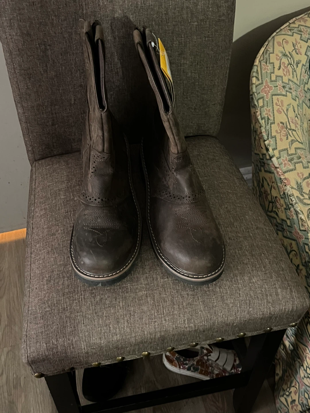 Survivors Brown Leather Cowboy Boots - photo 5