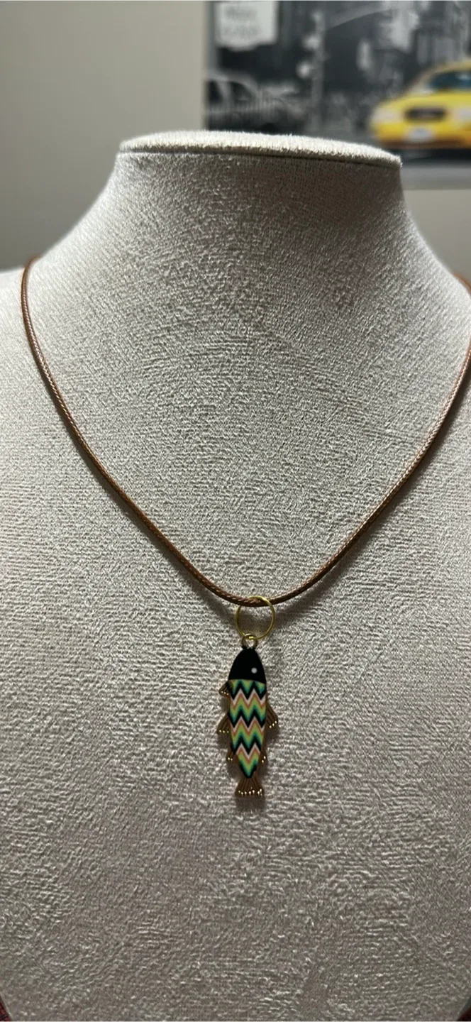 Fish Pendant Necklace thumbnail