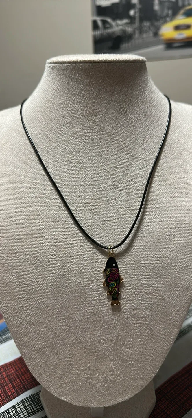 Fish Pendant Necklace image indicator(2)