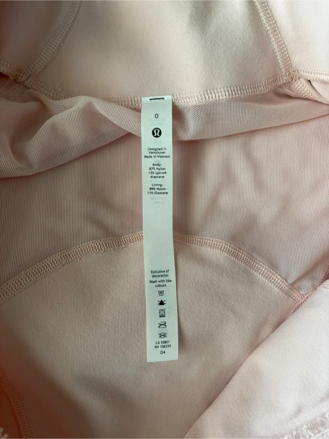 Lululemon Define Jacket Size 0 - Pink image indicator(3)