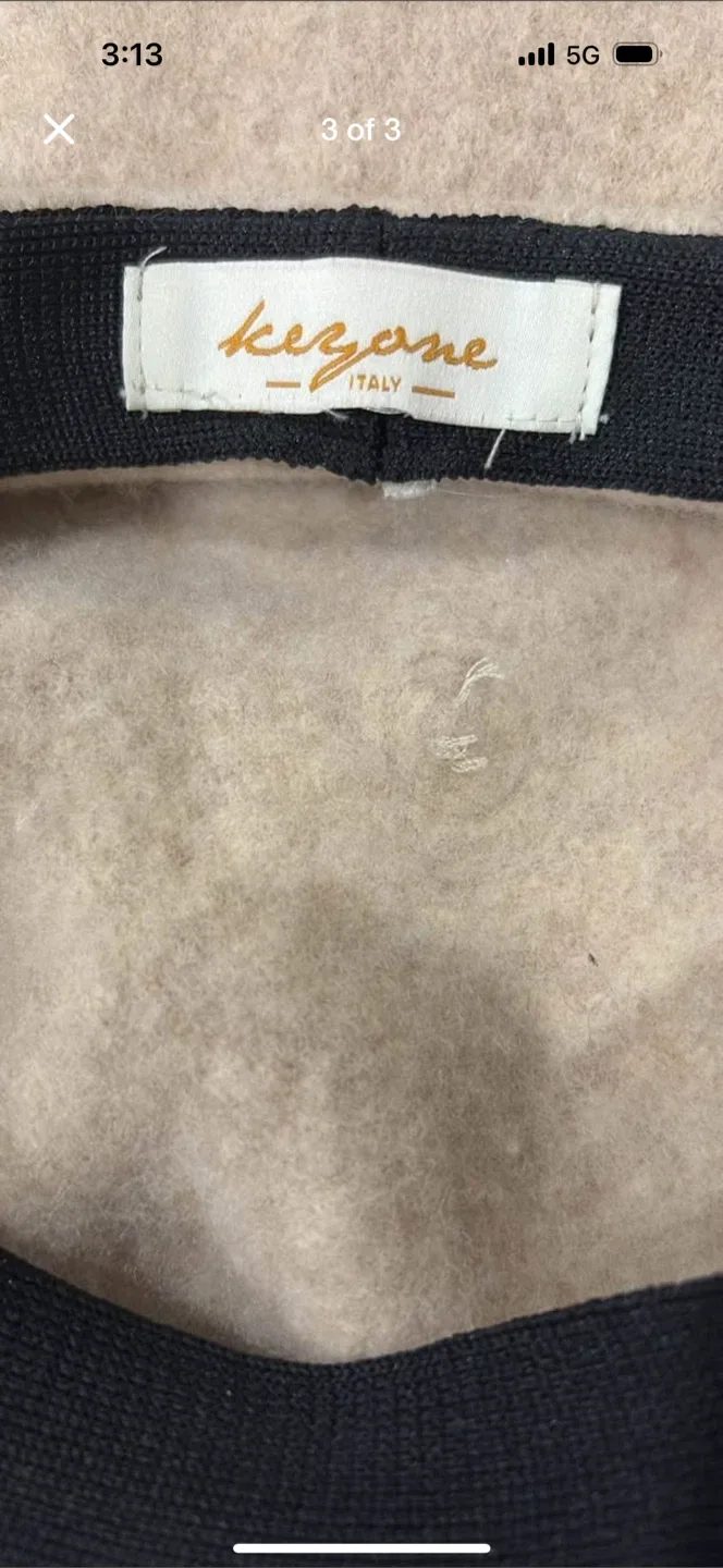 Keyone Italy Beige Beret image indicator(3)