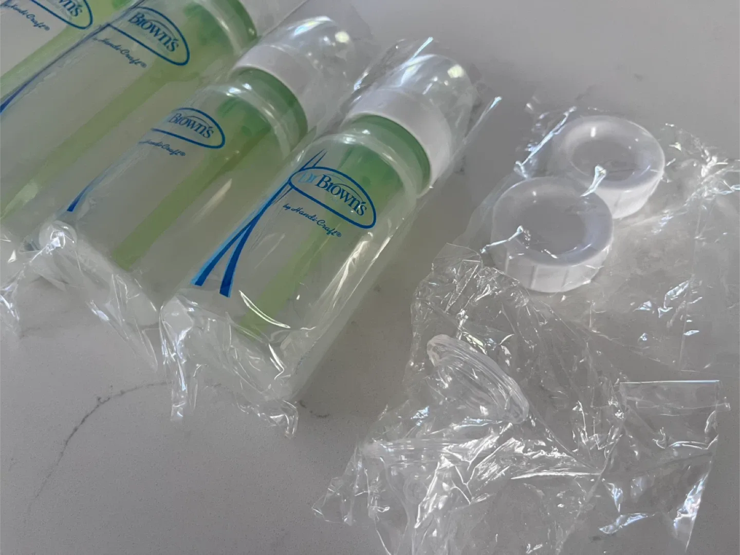 NEW Dr. Brown's Natural Flow Baby Bottles + extras image indicator(4)