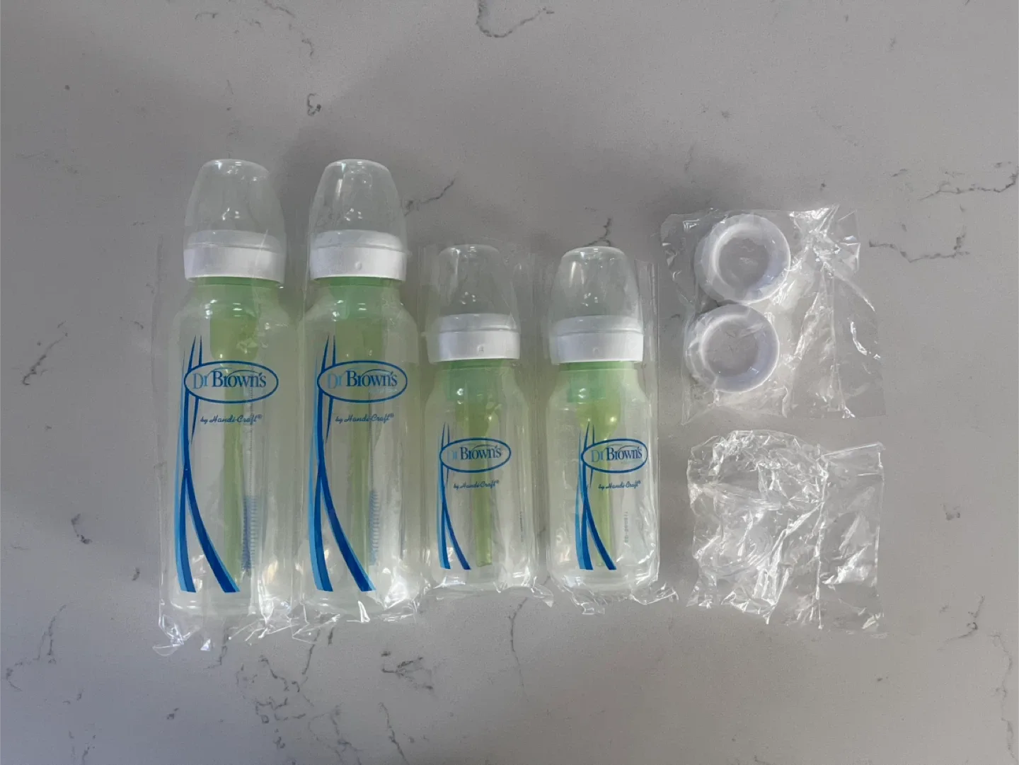 NEW Dr. Brown's Natural Flow Baby Bottles + extras thumbnail