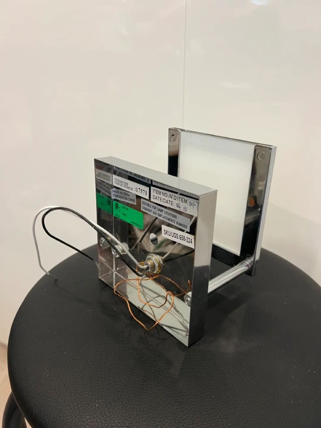 Hampton Bay Vanity Light - Chrome Finish image indicator(4)