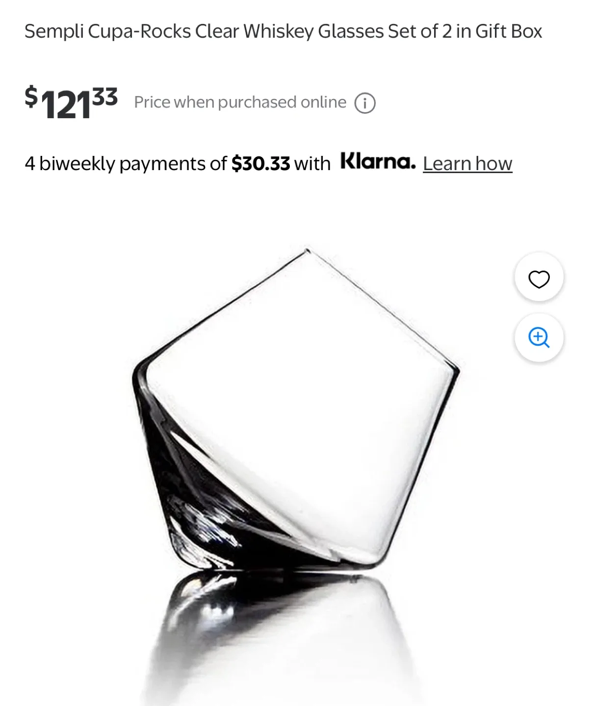 Sempli Cupa-Rocks Whiskey Glasses Set of 2 image indicator(3)