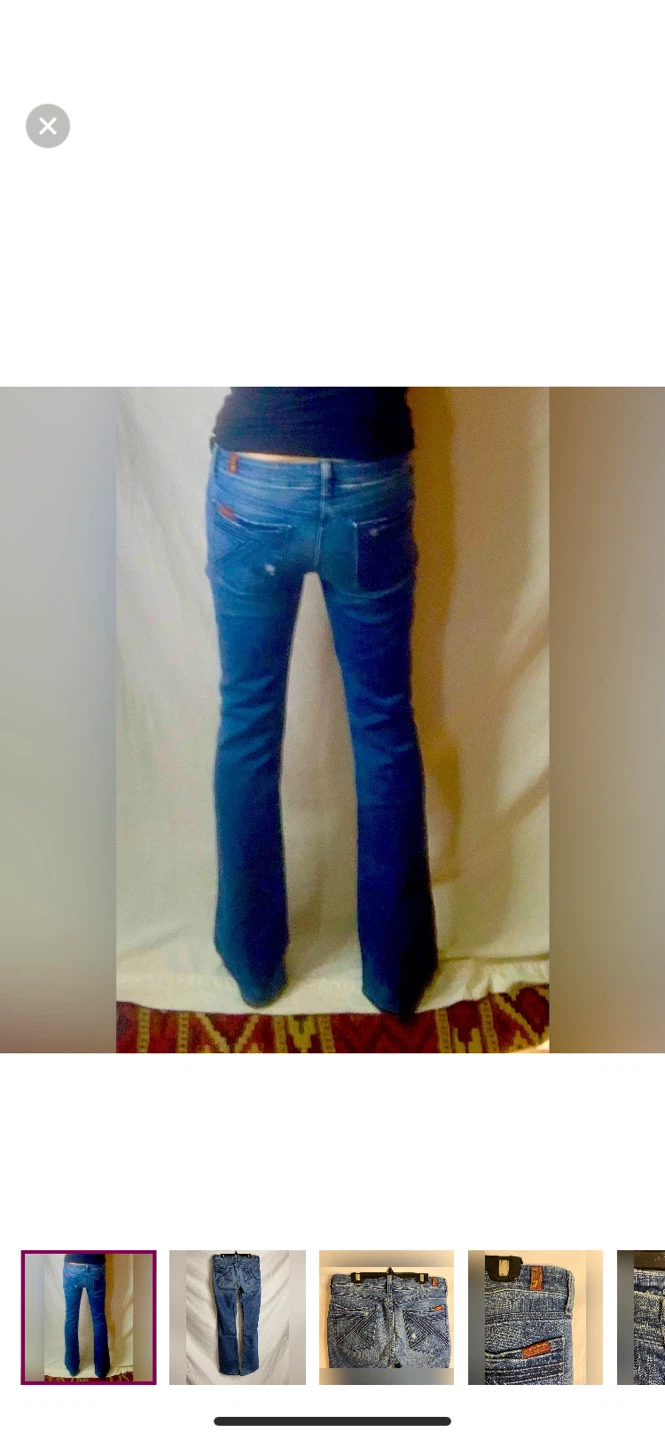 7 For All Mankind Flare Leg Jeans