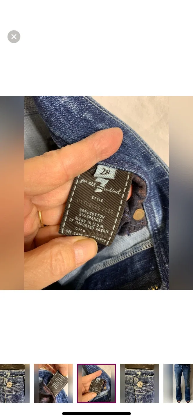 7 For All Mankind Flare Leg Jeans image indicator(8)