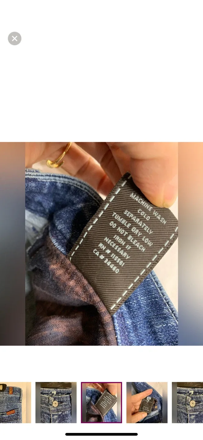 7 For All Mankind Flare Leg Jeans image indicator(7)