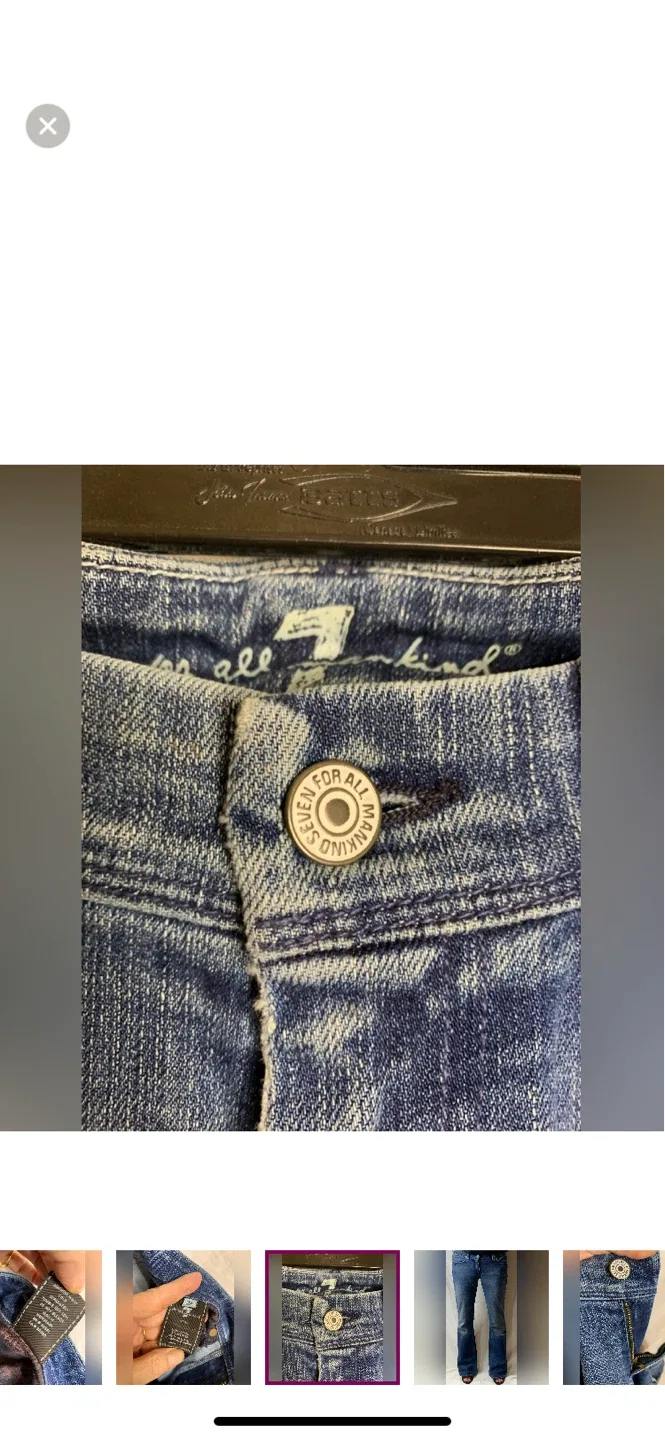 7 For All Mankind Flare Leg Jeans image indicator(9)