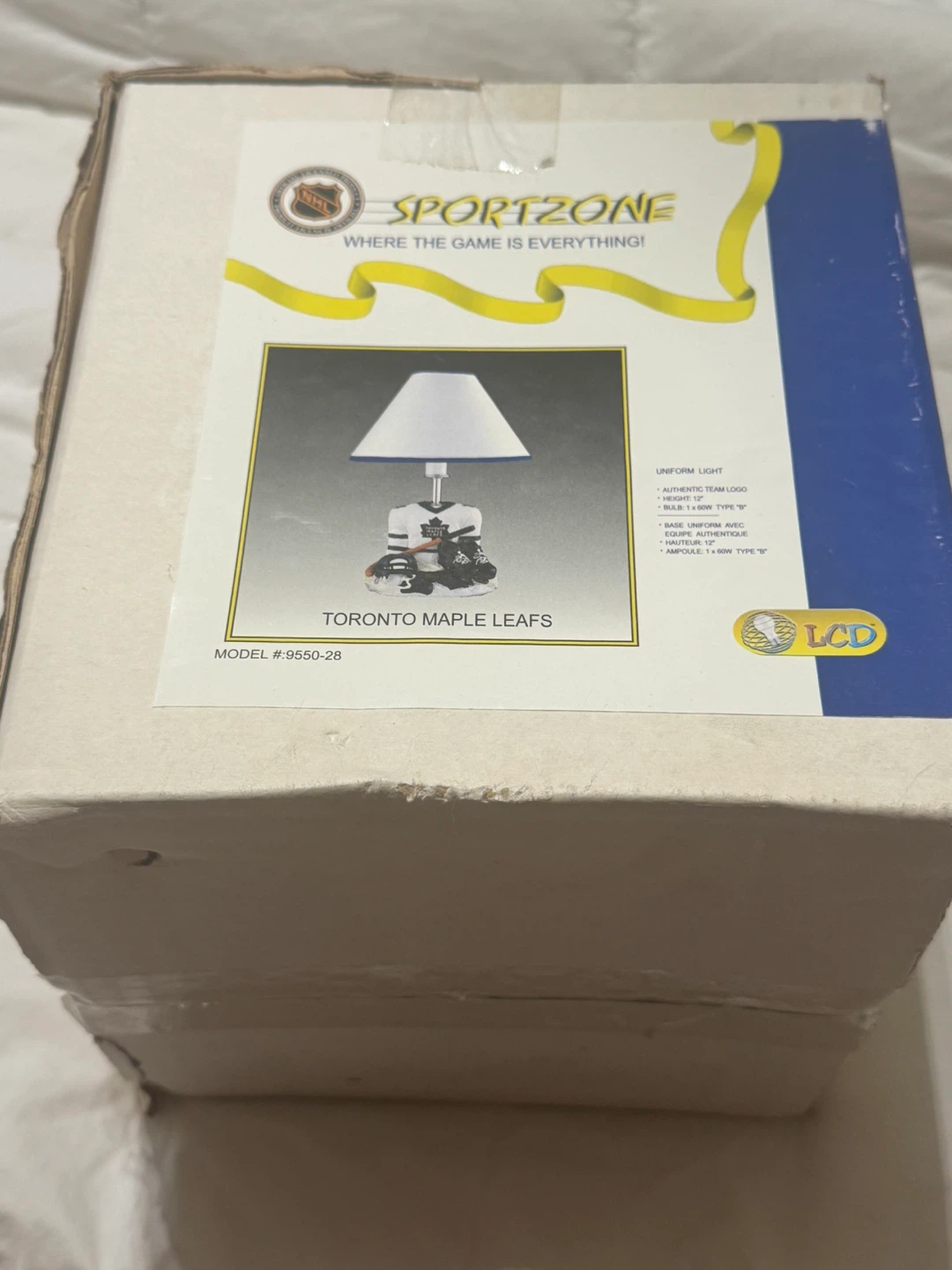 BNIB Toronto Maple Leafs Lamp NHL