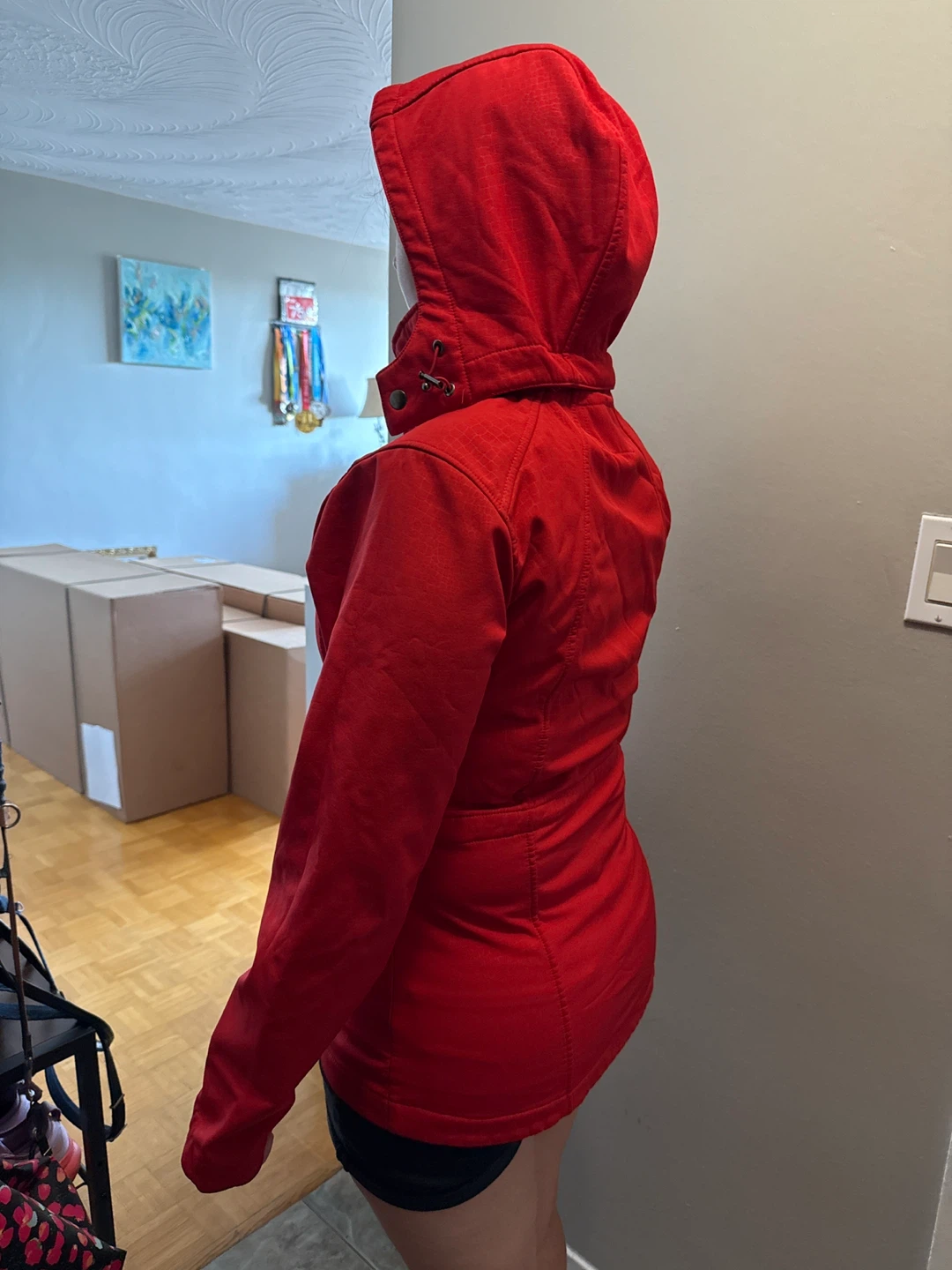 Vista Outerwear Red hooded jacket - photo 2