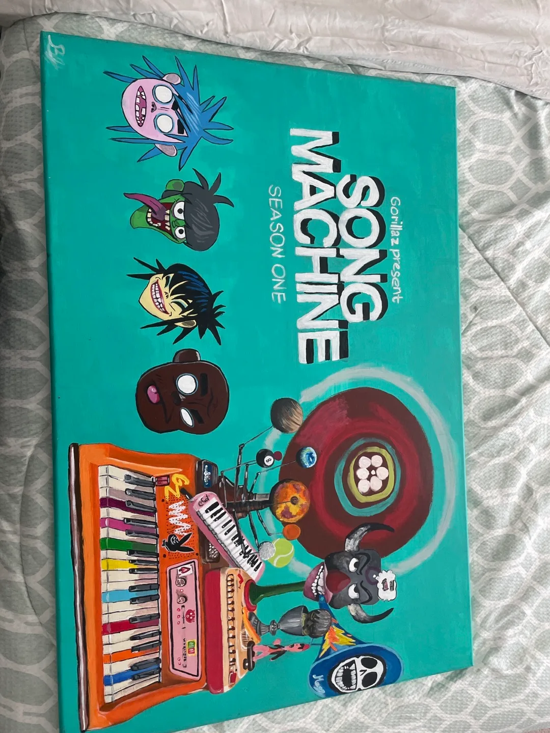 Gorillaz Song Machine Season One Painting image indicator(2)