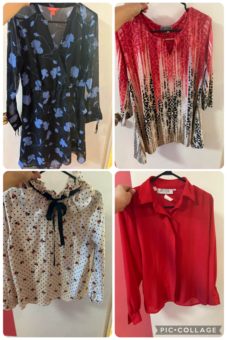 Free Assorted Women's Tops and Dress