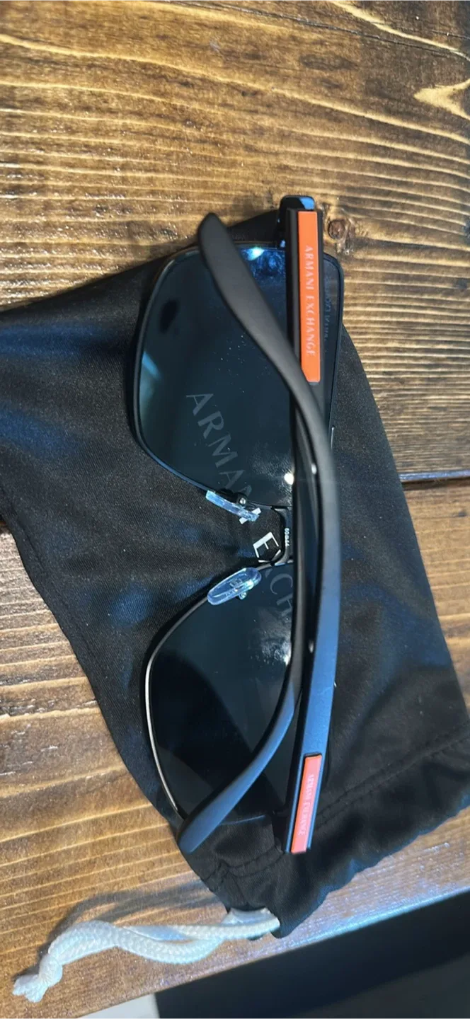 Armani Exchange Black Sunglasses AX 2097/S image indicator(2)