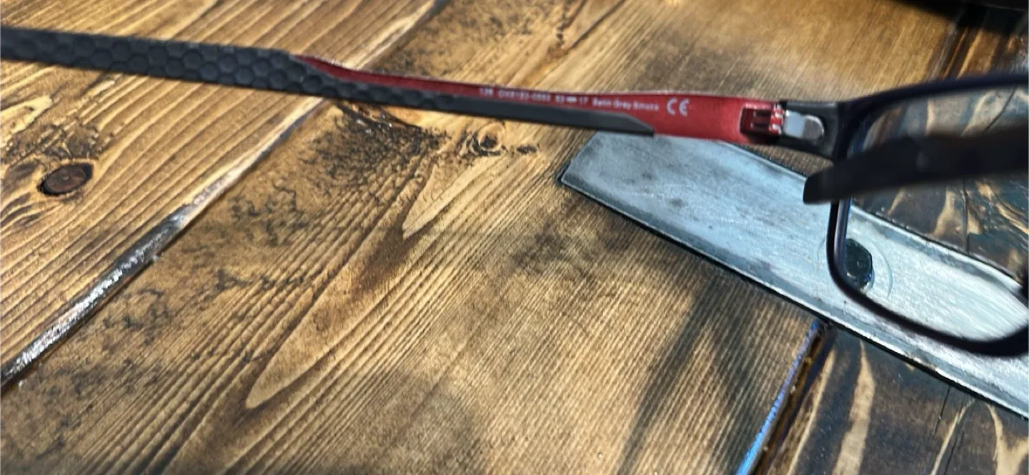 Oakley Metalink Eyeglasses - Black/Red image indicator(4)