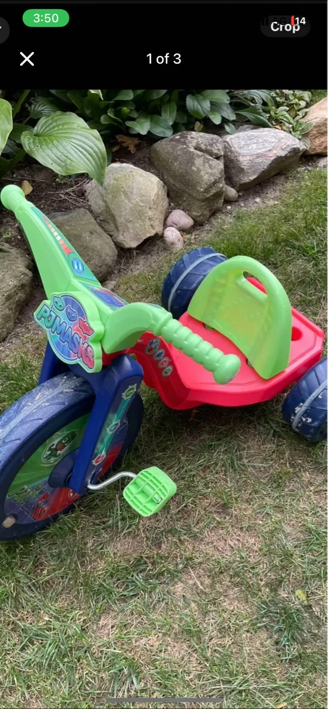 PJ Masks Tricycle - Kids Ride-On Toy thumbnail