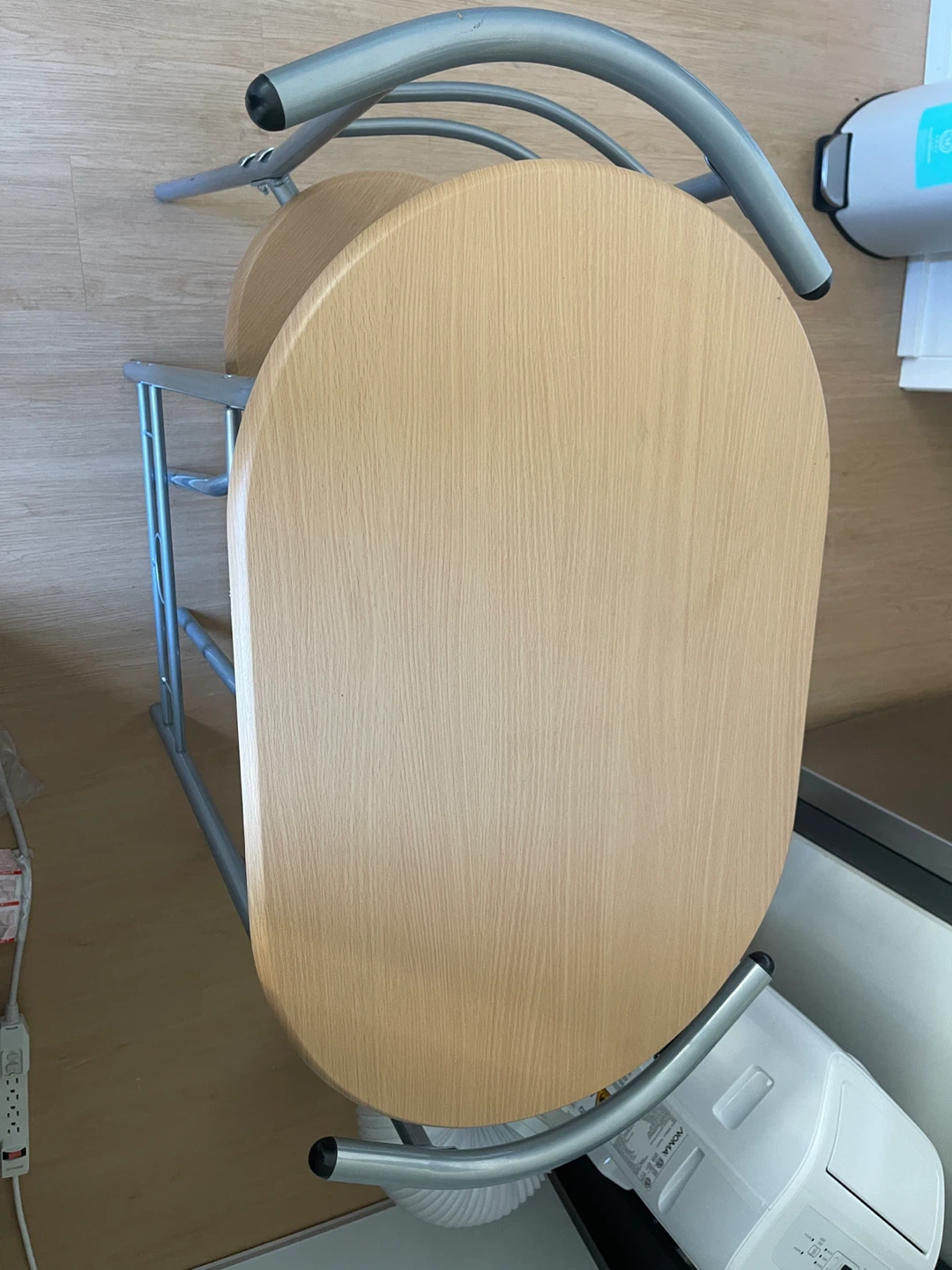 Dining Table with Two Chairs - Light Wood - photo 5