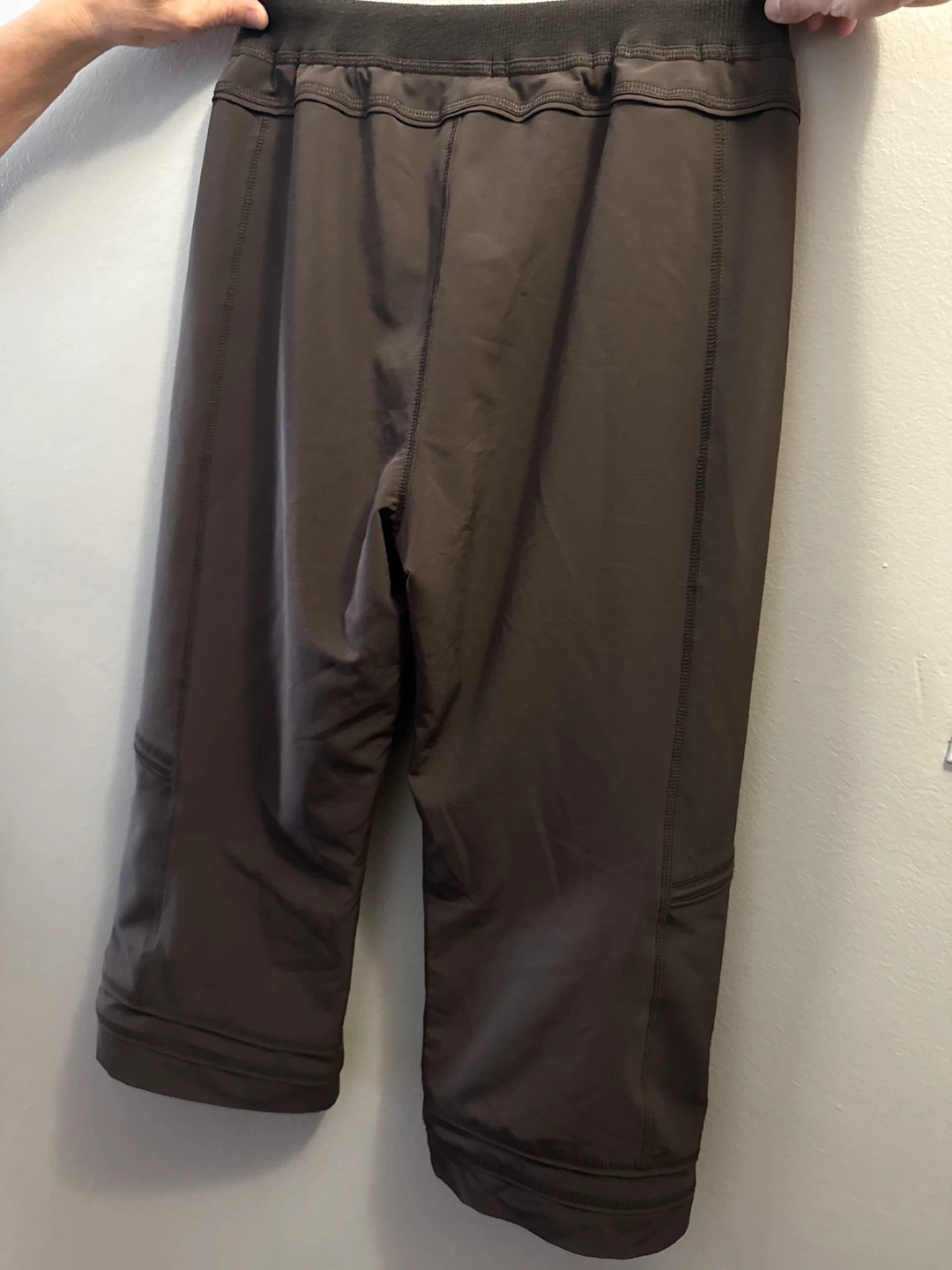 Sportstretch Brown double layered 3/4 Length Pants - photo 2