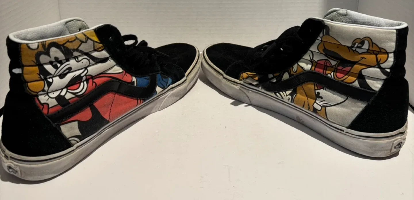 Vans x Disney High-Top Sneakers US 9.5 image indicator(2)
