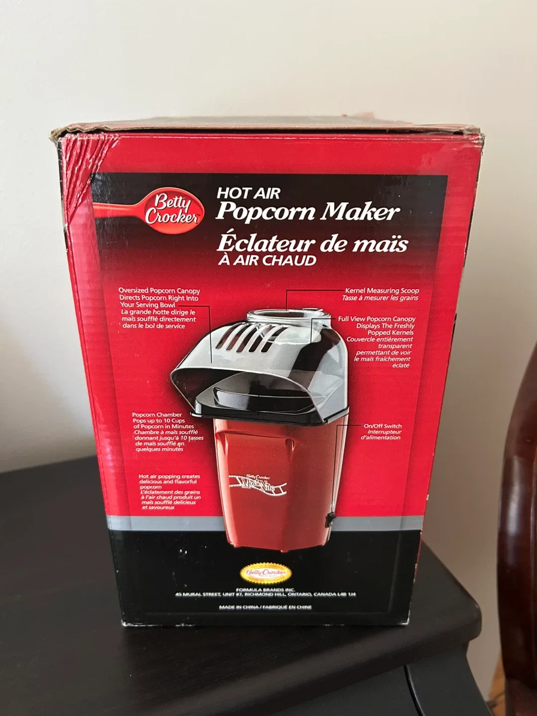 Betty Crocker Movie Nite Hot Air Popcorn Maker image indicator(2)