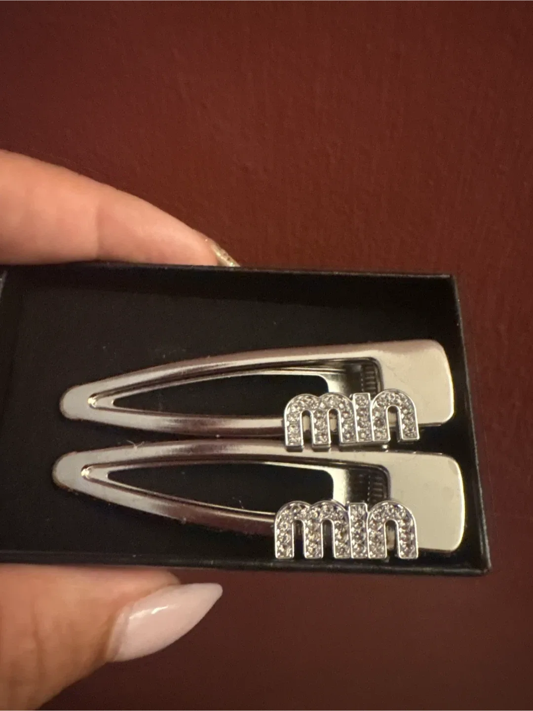 Miu Miu Hair Clip Set New thumbnail