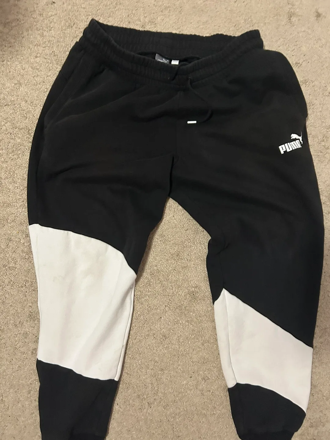 Puma Black & White pants image indicator(2)