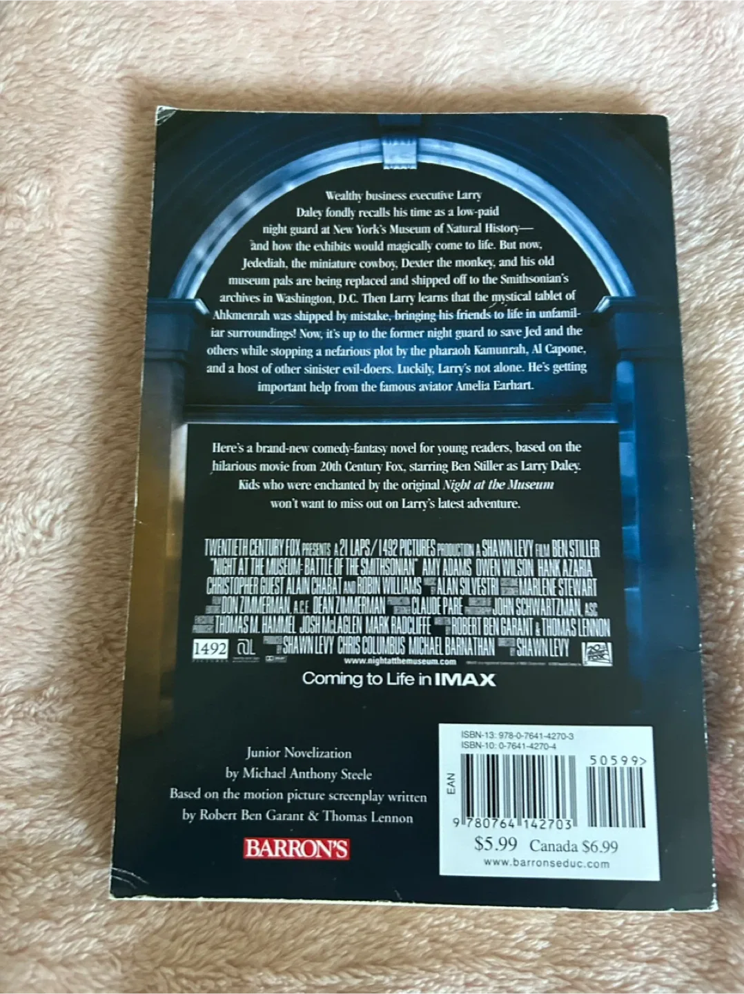 Book bundle: Night at the Museum - Junior Novelization image indicator(6)