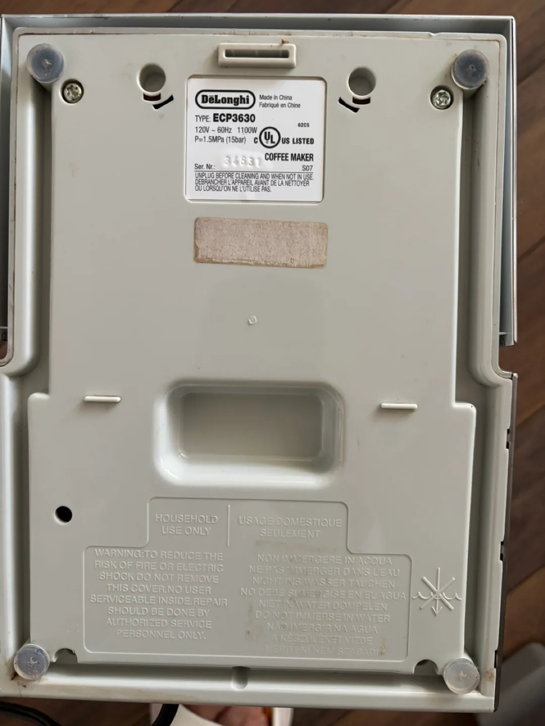 DeLonghi ECP3630 Coffee Maker image indicator(3)