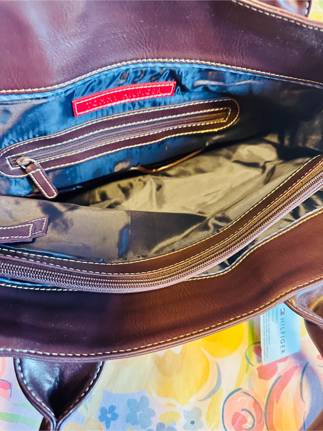 Tommy Hilfiger Brown Tote Bag - photo 5