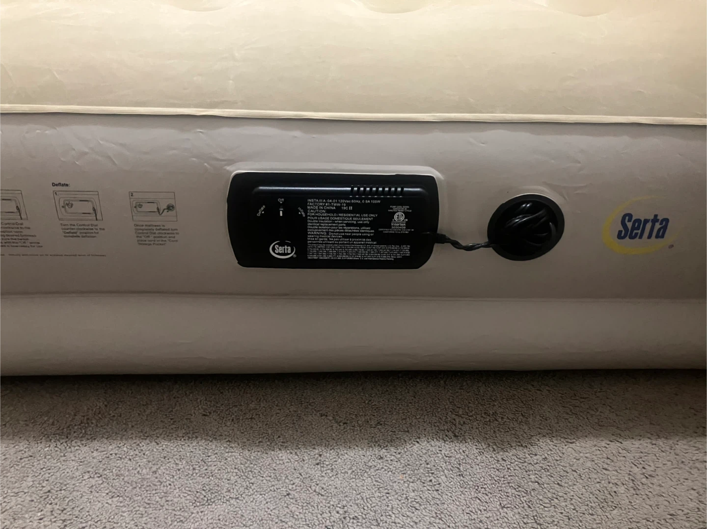 Serta Full Size Air Mattress - photo 2
